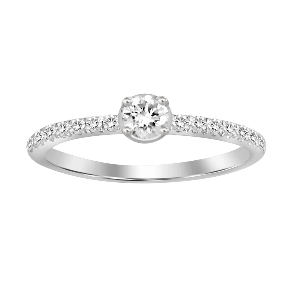 Solitario pavé