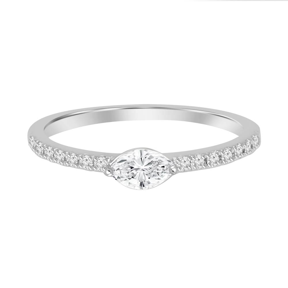 Solitario pavé