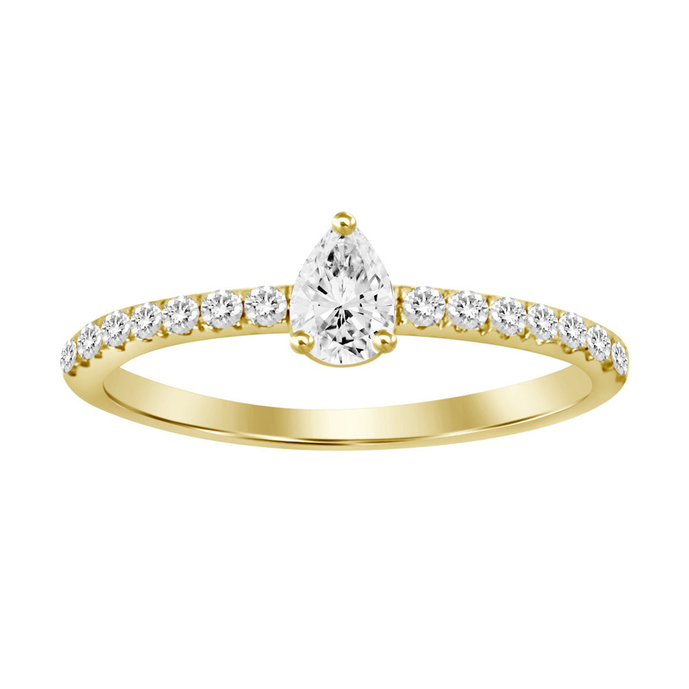 Solitario pavé
